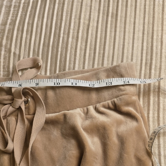 Magaschoni Tan Velour Pantsuit - Picture 12 of 16